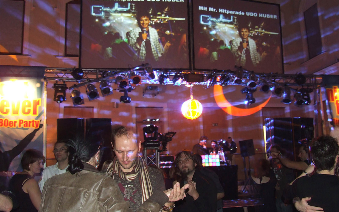 80er Party mit Udo Huber, Gleisdorf, Dez. 2007