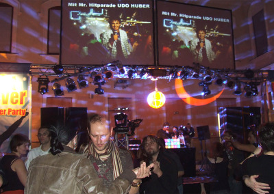 80er Party mit Udo Huber, Gleisdorf, Dez. 2007