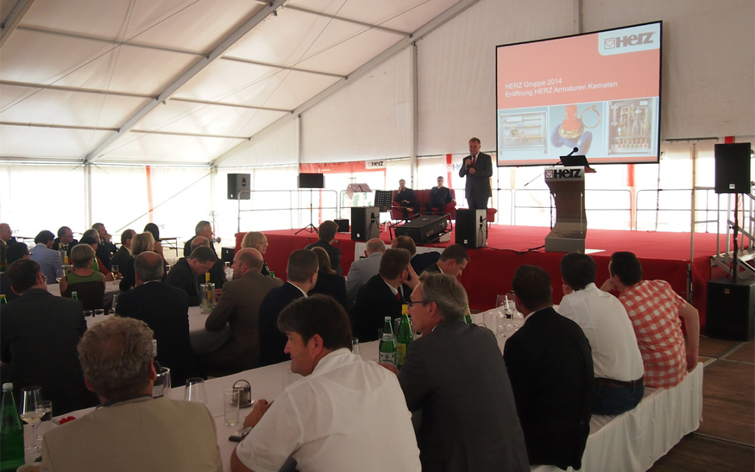 Eröffnung HERZ Armaturen – Kemeten, Jun. 2014