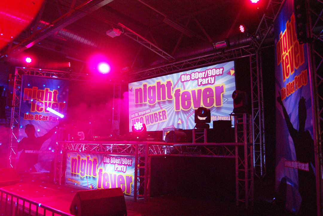 NIGHT-FEVER 80er90er Party mit UDO HUBER, Mai 2016