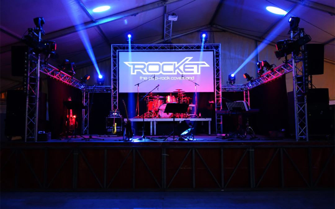 Technikausstattung Band Rocket – Anger, Juni 2016