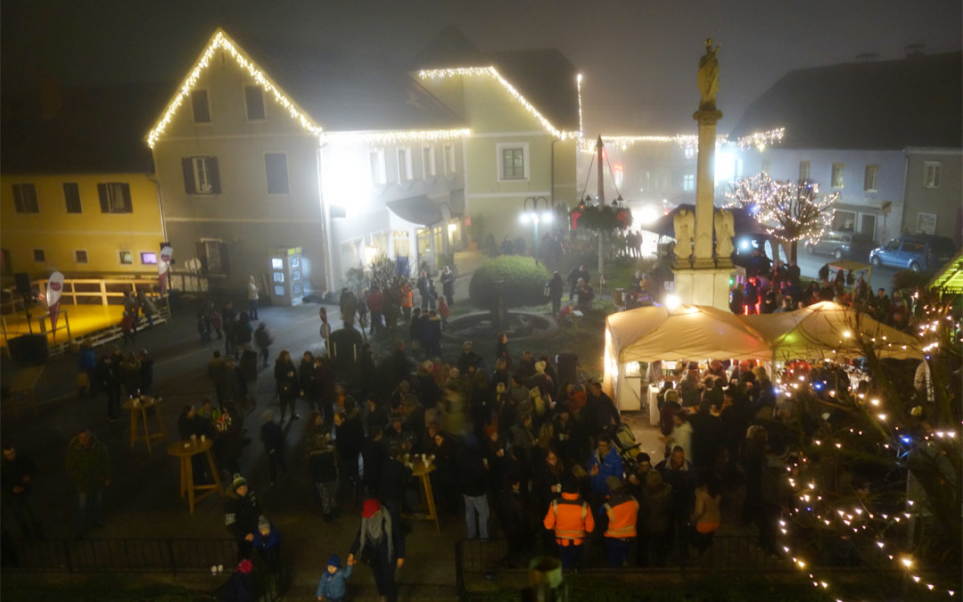 Lichterleuchten – Hauptplatz St. Ruprecht, Nov. 2016