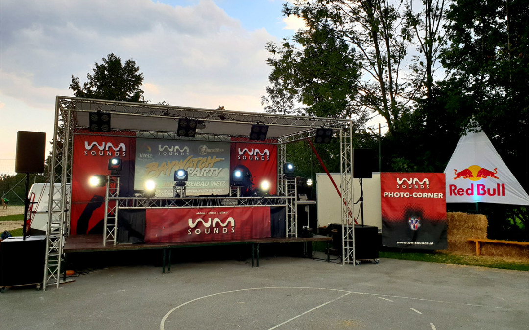 Junge Stadt Weiz – Baywatch Party, Juli 2018