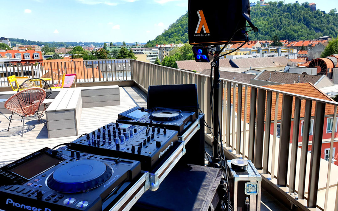 Technikausstattung – Lendhotel Graz, Juli 2019